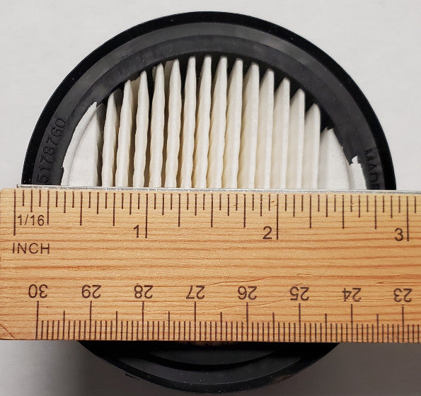 Kasco Marine Air filter paper element, KM-60/KM-120/KM-200 for RA systems with remote air intake