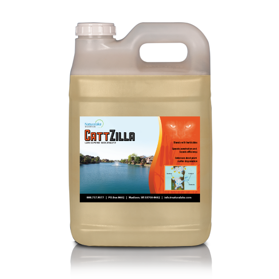 cattail herbicide LakeTech | CattZilla Adjuvant