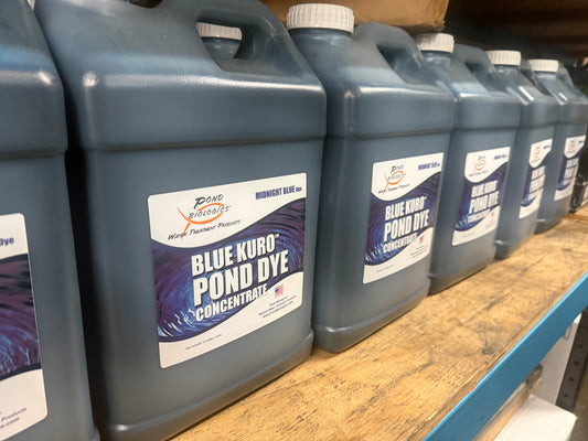 Blue Kuro™ Super Concentrate Midnight Blue Pond Dye 1 Case (2 x 2.5 gallons)