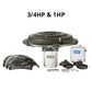 Kasco 3/4 HP and 1 HP J Series fountain package