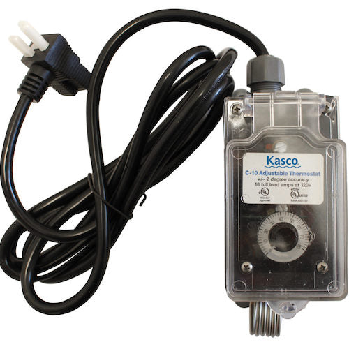 Kasco C-10 adjustable thermostat control panel for de-icer automation
